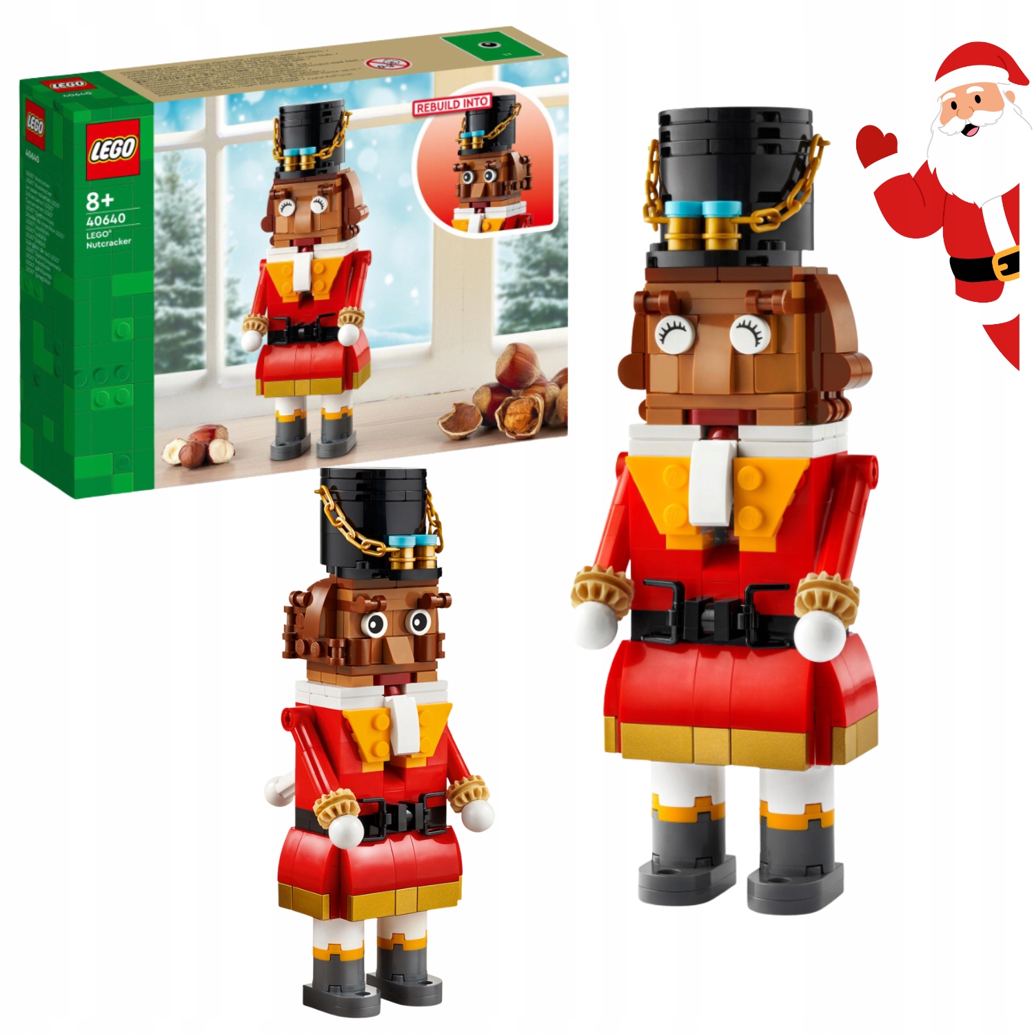 Klocki Lego Dziadek Do Orzechów 40640 Dla Dzieci Na Święta 2025