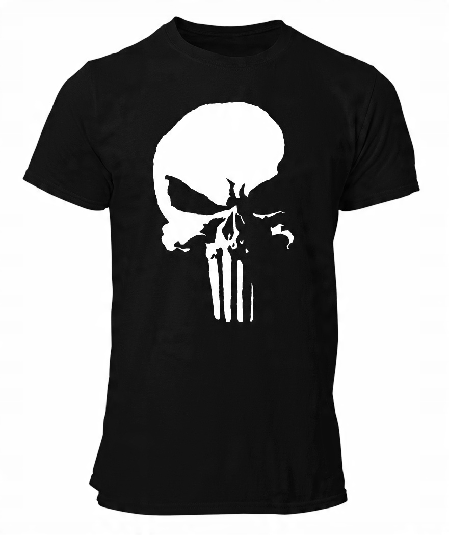 

Koszulka męska Punisher Czaszka Skull Czacha - M