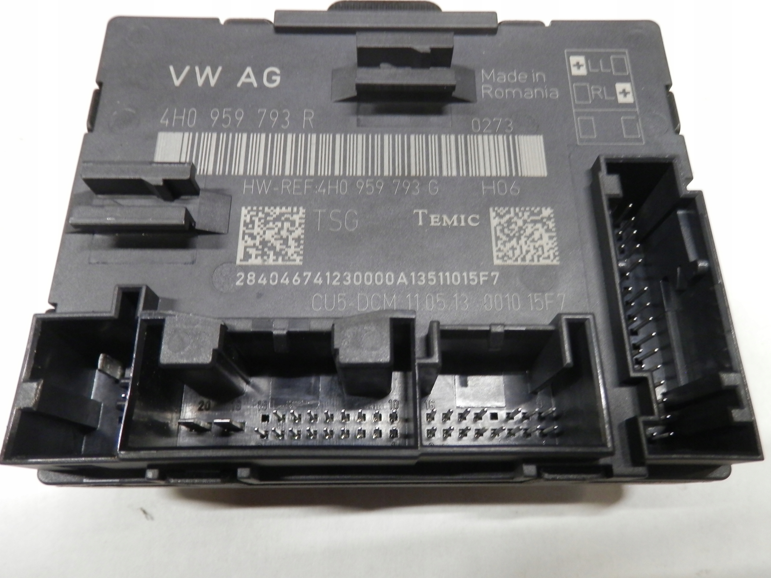 4H0959793R - AUDI A8 S8 D4 модуль управления левой дверью