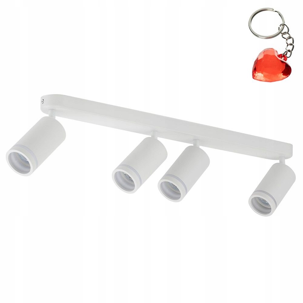 Stropní reflektor Pohyblivý Bílý Jet 58 cm Kov Moderní pro Tk Lighting