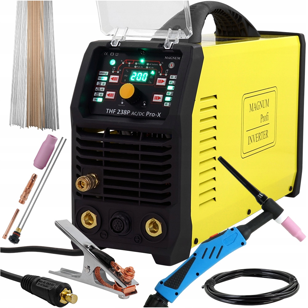 Spawarka TIG AC DC Magnum 238 Pro X Aluminium 200A