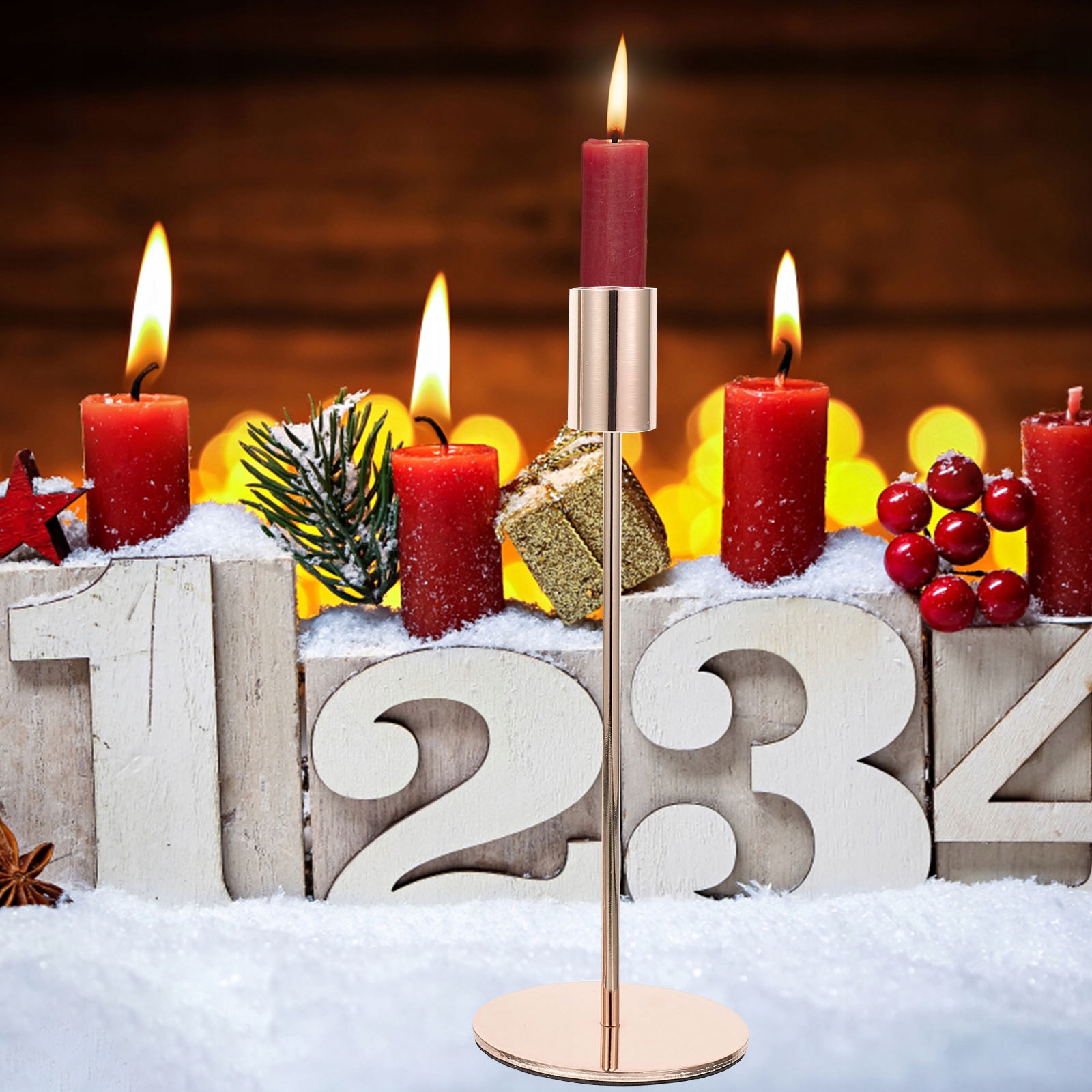 WYSTRÓJ DOMU ŚWIECZNIKI STOŻKOWE WYSTRÓJ BIURA EAN (GTIN) 6920003410306