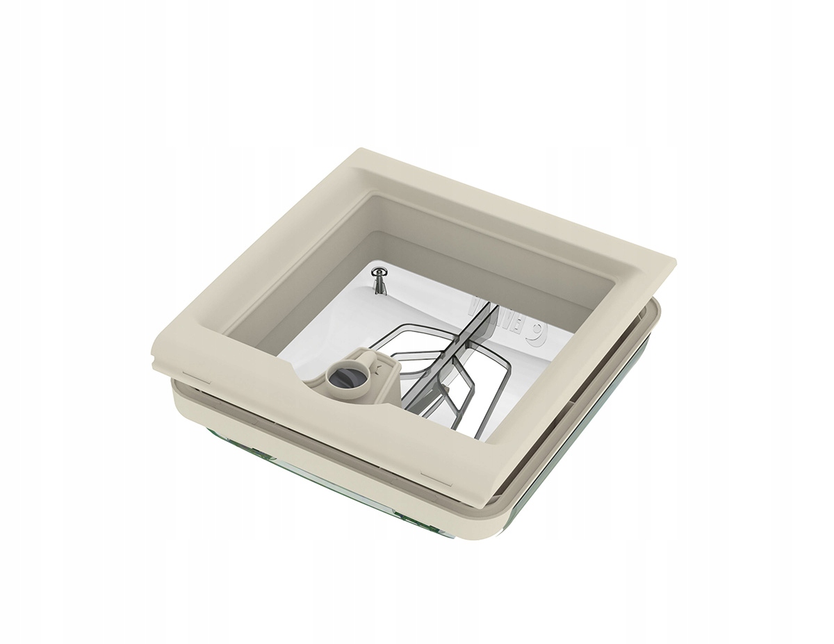 OKNO DACHOWE WYWIETRZNIK CRYSTAL VENT 28x28 FIAMMA Weight with packaging 2 3 kg