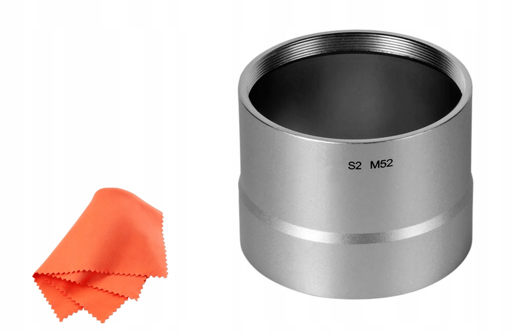 

Tuleja Adapter 52 mm do Canon S2/S3/S5 srebrna