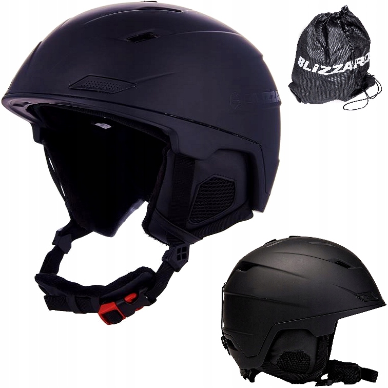 Lyžařská a snowboardová helma Blizzard Double 60-63 cm, černá matná