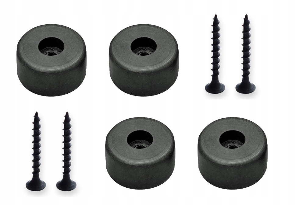 

Nóżki gumowe pod kolumny Monacor HF-145 wkręt 4szt