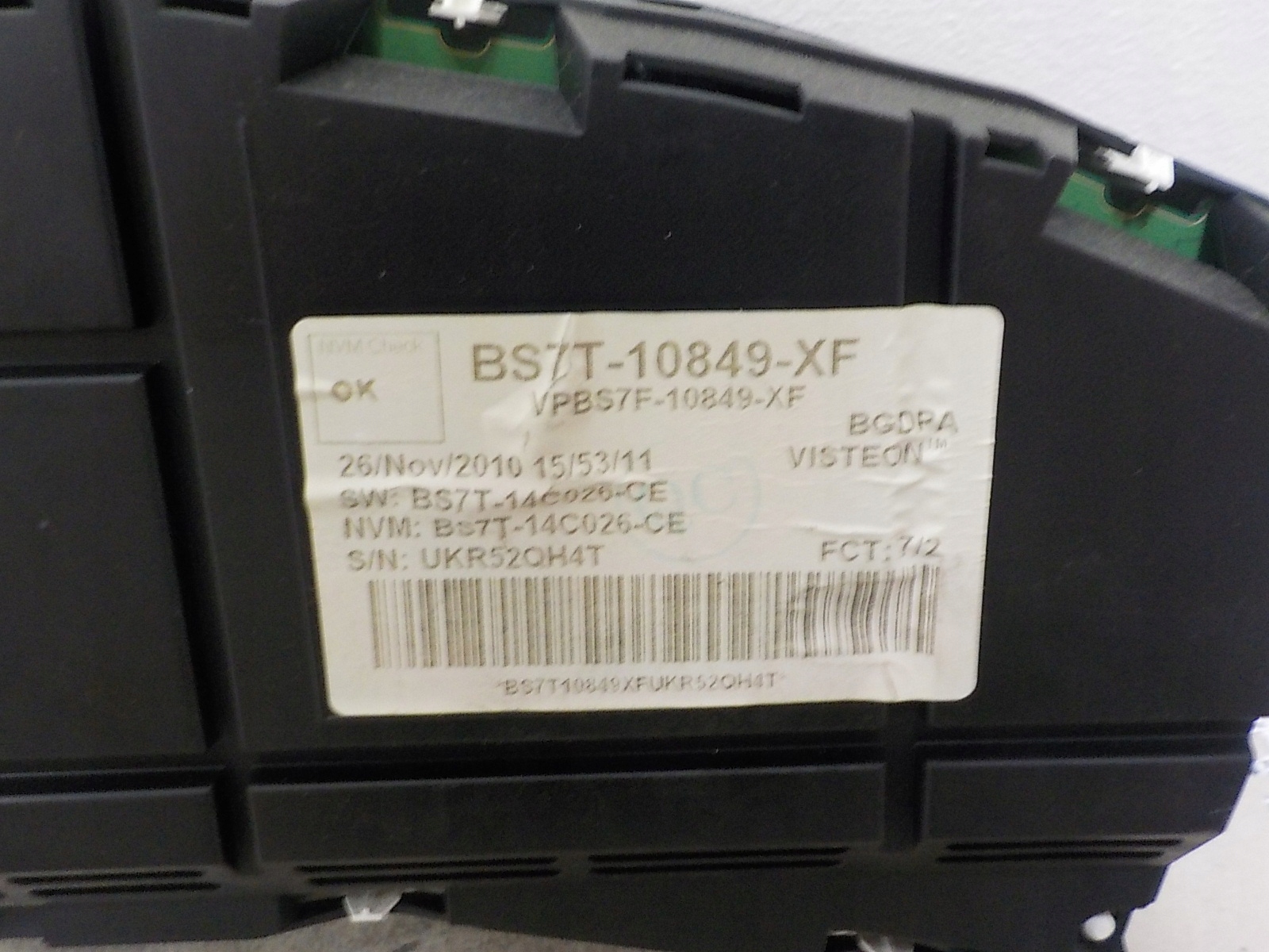 FORD S-MAX and LIFT dials dials CONVERS+ BS7T-10849-XF