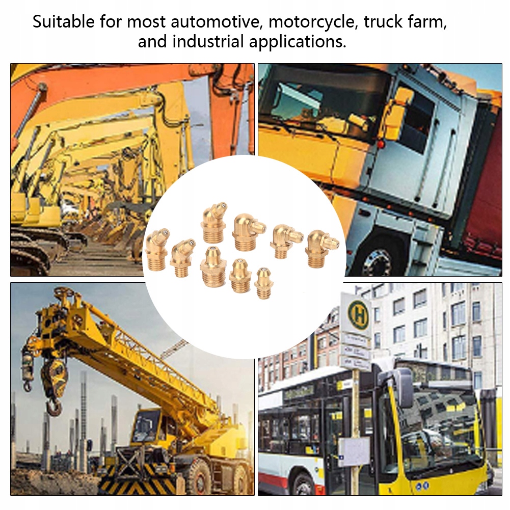 KIT OF GREASE COUPLERS 160X 90° 45° 0° Kod producenta OL5D467