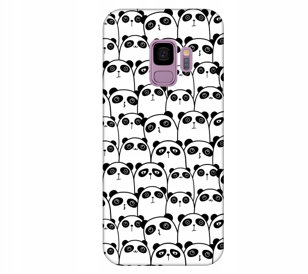 

Etui pokrowiec Samsung Galaxy S9 Pandy smieszne
