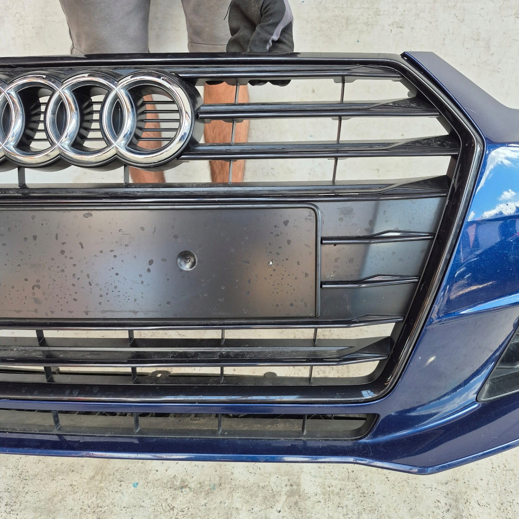 AUDI A4 B9 8W 15-19 bumper front front 6XPDC SPR 8W0807437