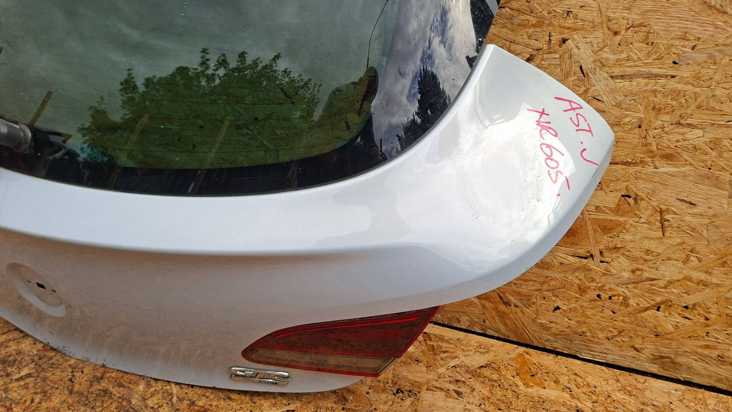 trunk door boot OPEL ASTRA J GTC 2012