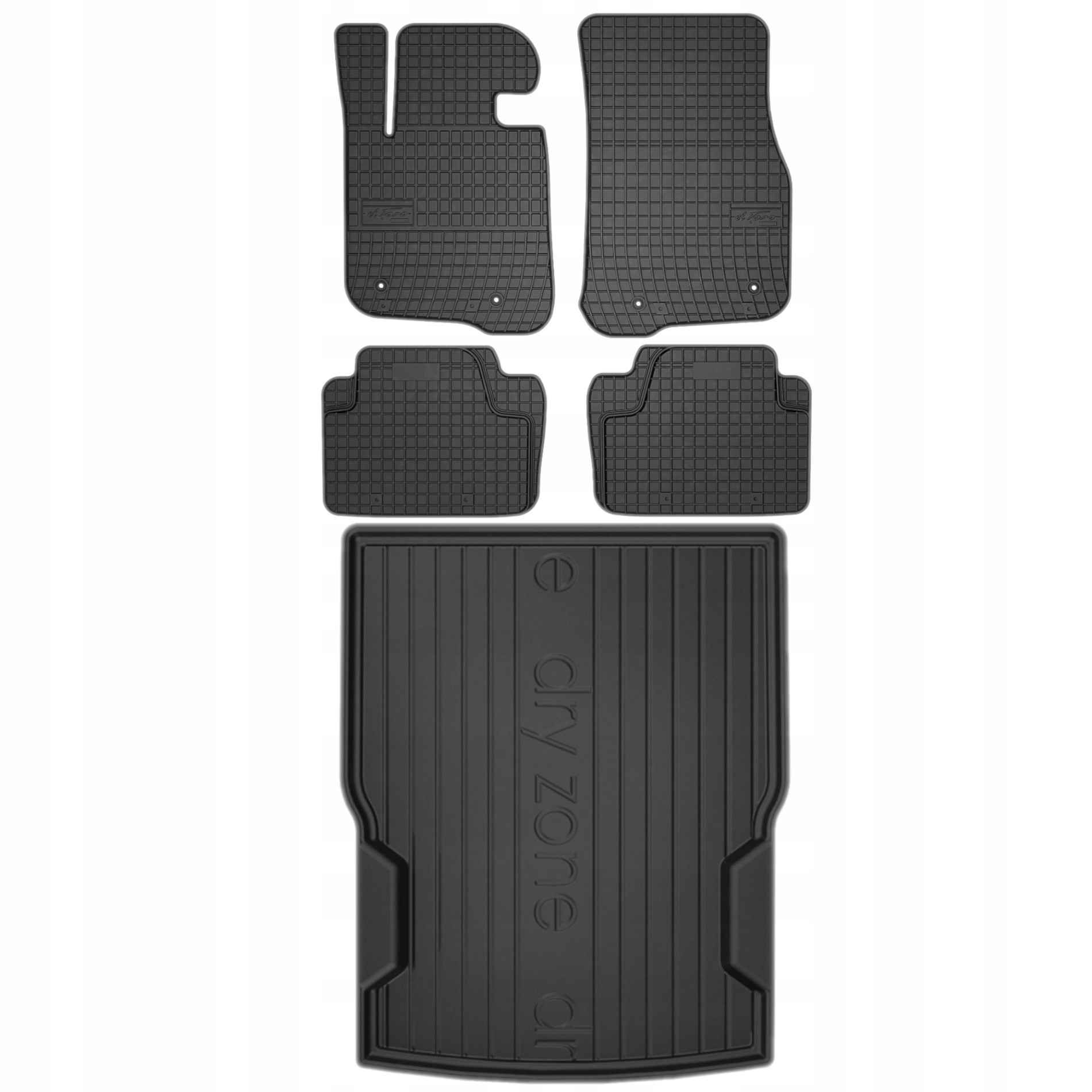 Gumové rohože rohož batožinového priestoru Bmw radu 4 F33 Cabrio 13-