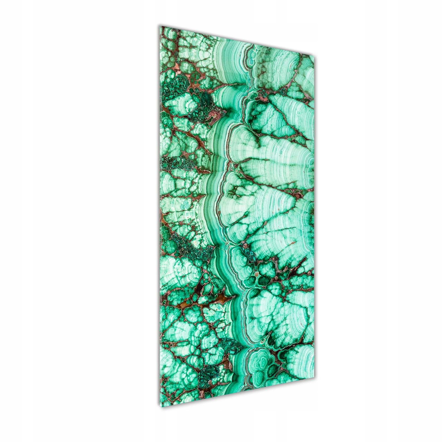 

Foto obraz akrylowy Malachit tekstura 50x125 cm