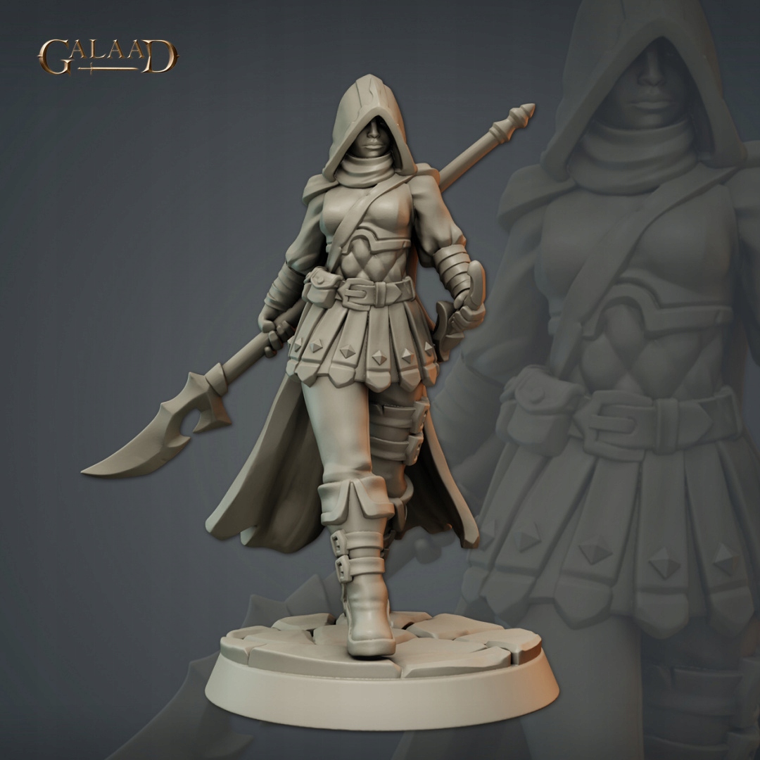 Female Bandit 2 Model RPG D&D Pathfinder Dungeons and Dragons