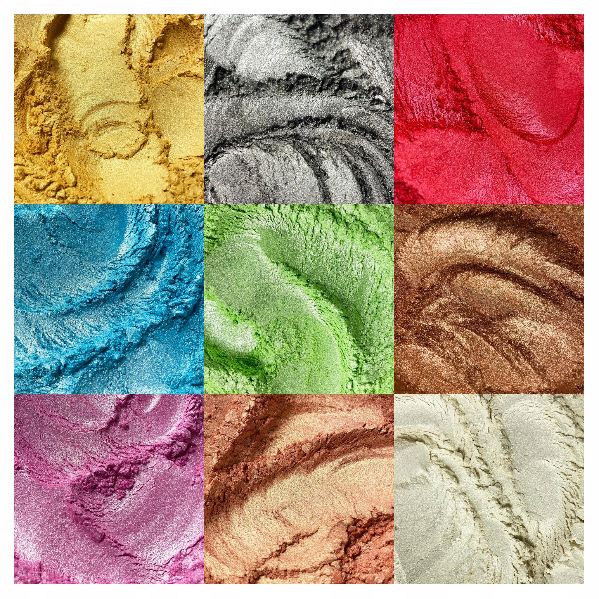 

Barwnik Perłowy Do Żywicy Epoksydowej Zestaw 9 szt