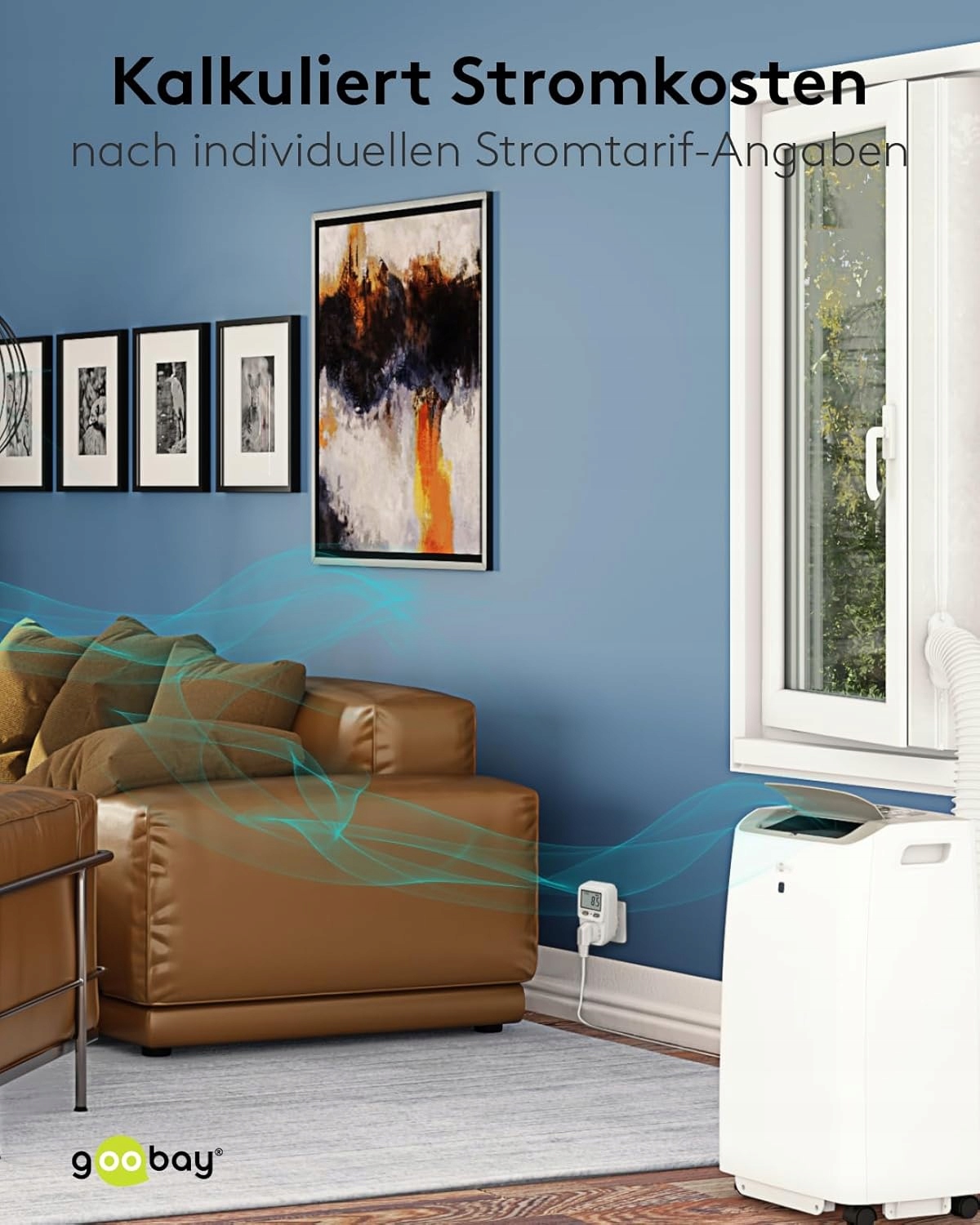 LICZNIK PRĄDU MIERNIK ENERGII 3680W Z WYŚWIETLACZEM KOSZTÓW