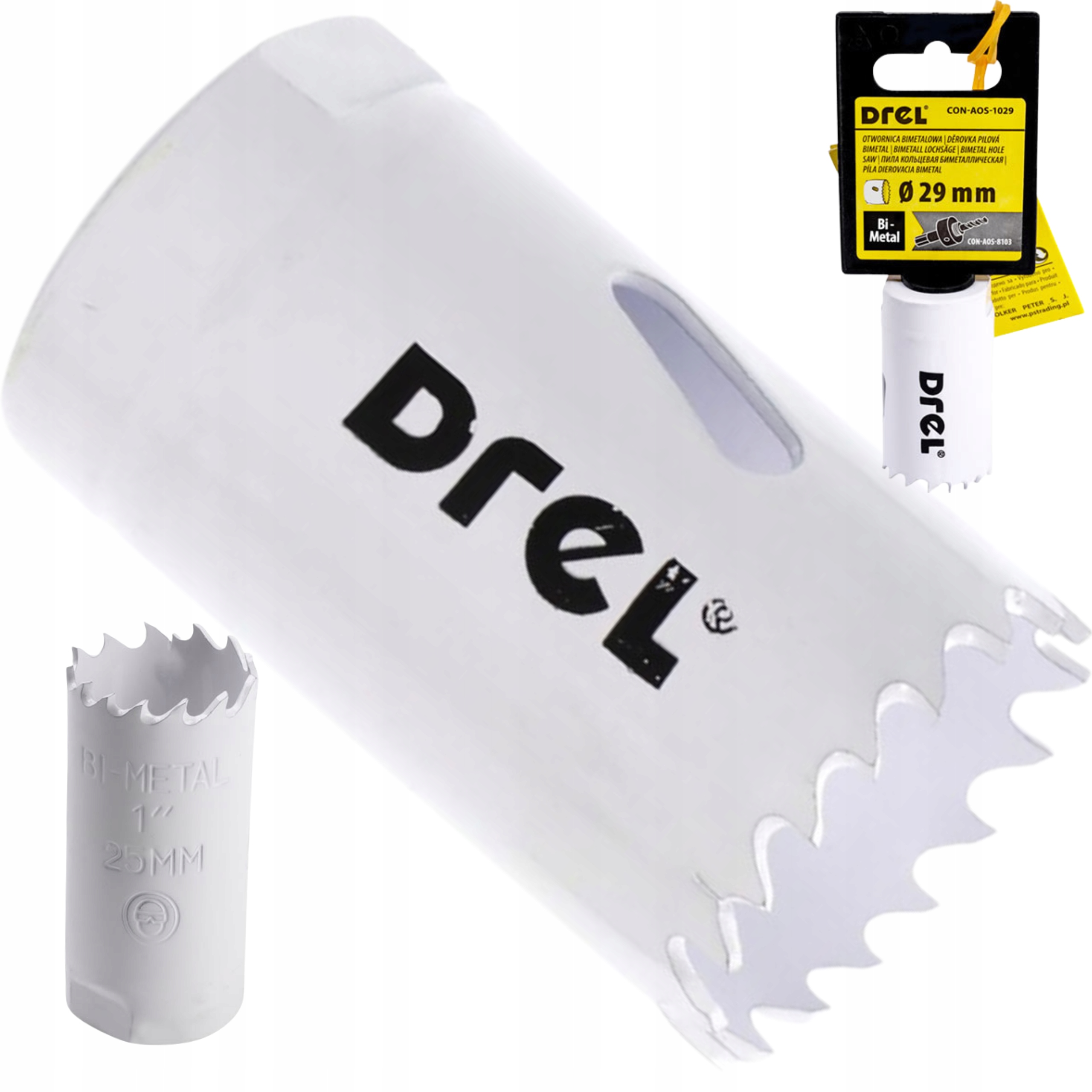 OTWORNICA KORONKA BIMETAL DO DREWNA METALU 29 mm