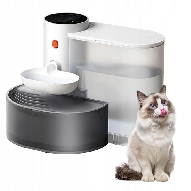 Levně Chytrá Vodní Fontána 3L Pro Odstraňování Odpadů Pro Kočky A Psy A Vždy Čerstvou Vodu