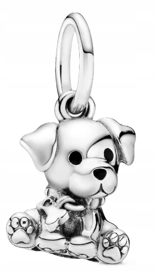 Přívěsek Pandora Přívěsek Labrador 798009EN16 Stříbrný