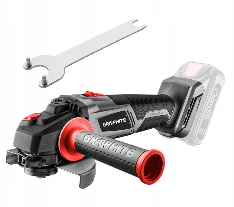 

Szlifierka kątowa bezszczotkowa E+ 18V Aku 125mm
