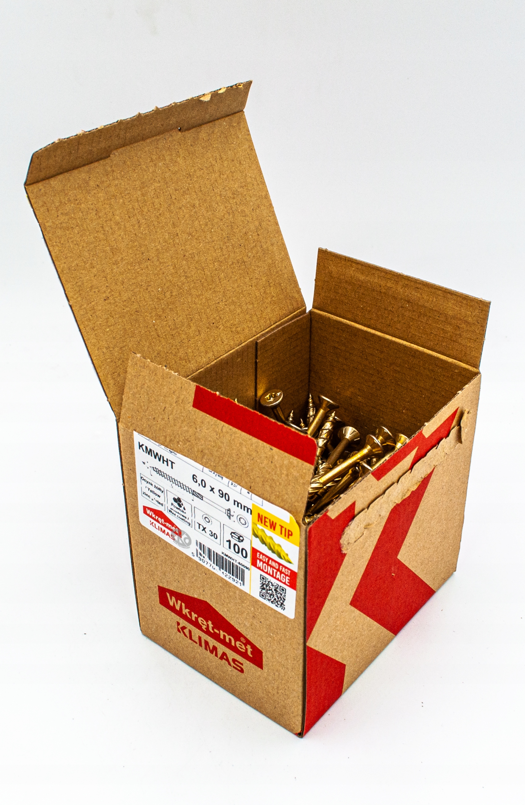 

Wkręty Ciesielskie 6X90 Torx Łeb Stożkowy 100szt
