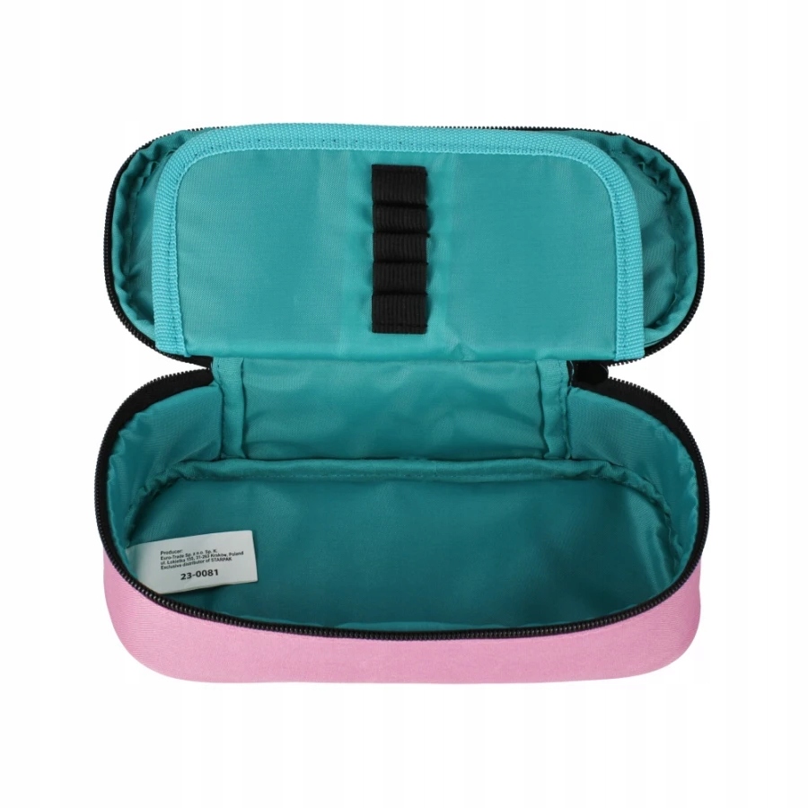 PIÓRNIK SZKOLNY SASZETKA USZTYWNIANA TUBA SZACHOWNICA KRATKA CZARNO-BIAŁY Kod producenta 527259