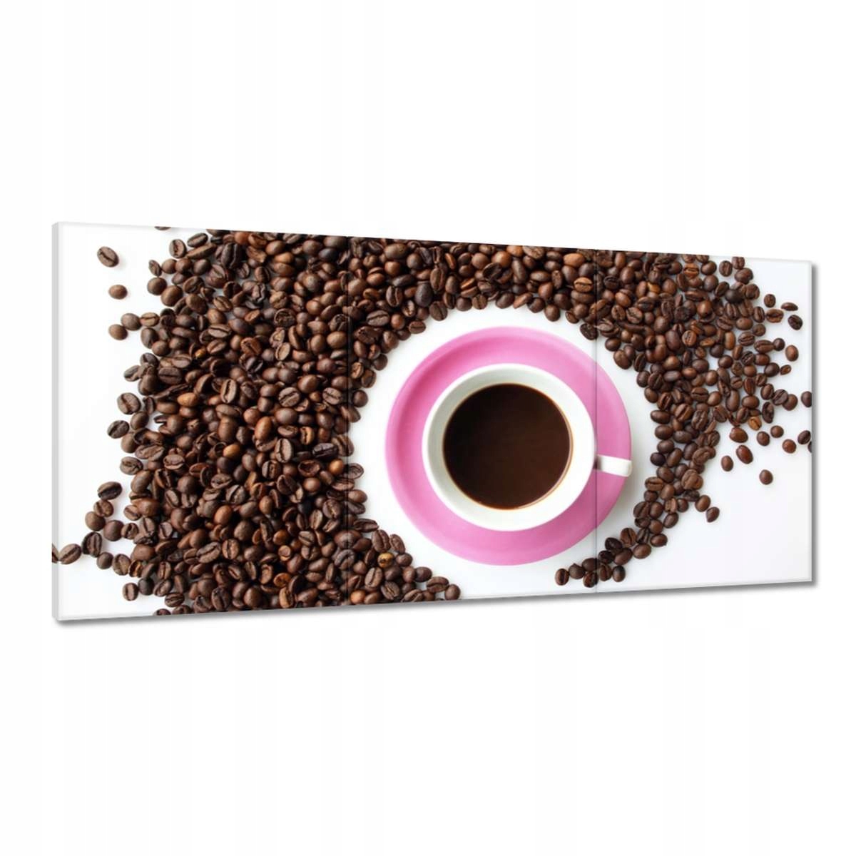 Obrazy 180x90 Ružový tanier