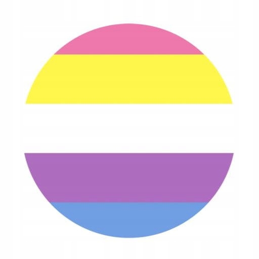 

Przypinka Bigender Lgbt 58mm