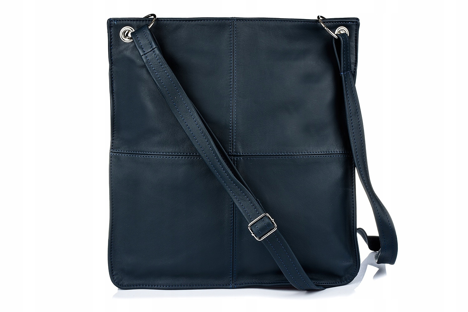 Dámská kožená velká taška A4 klasická kabelka přes rameno kůže Beltimore