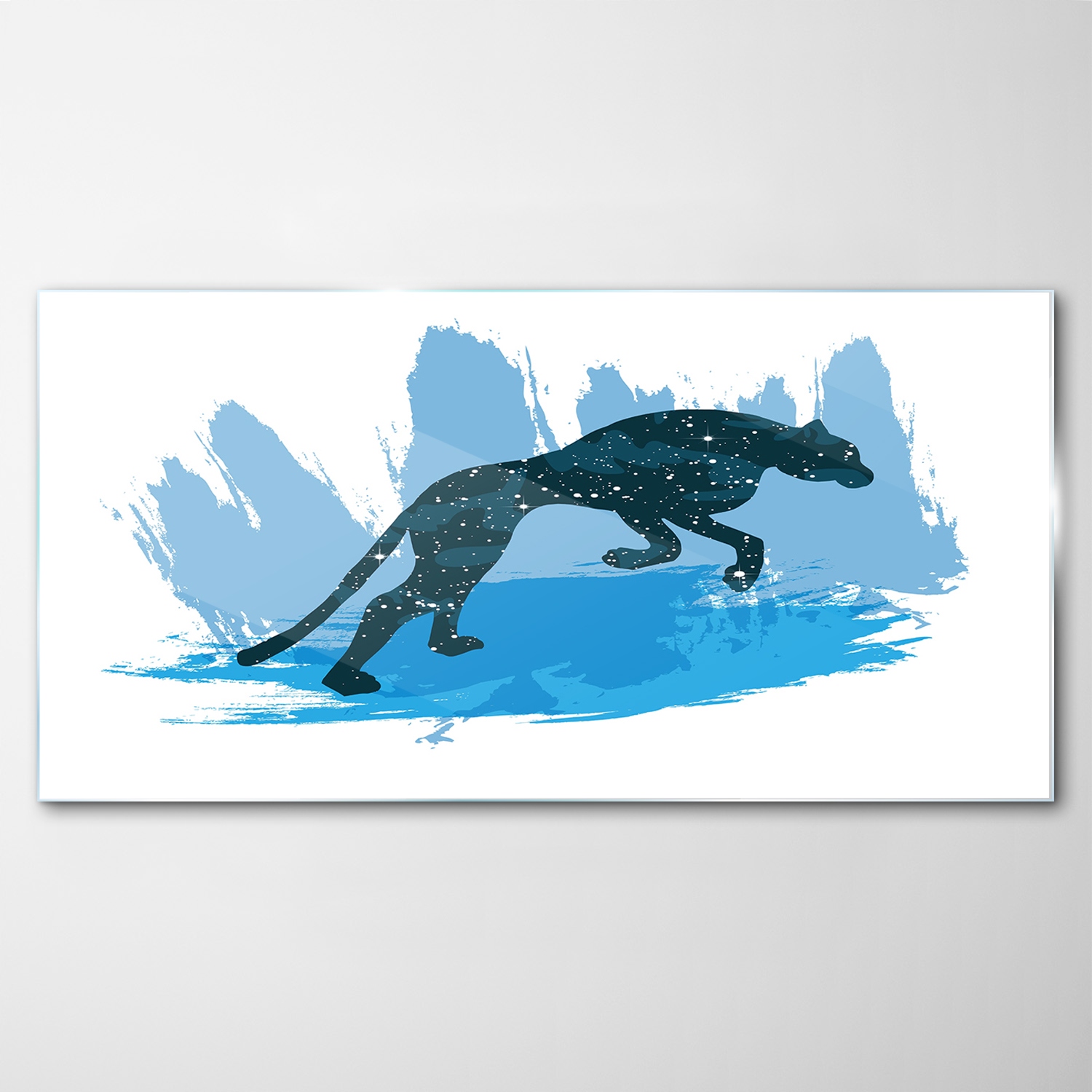 

Hartowany Obraz Szklany Lampart kot Zwierzę 120x60