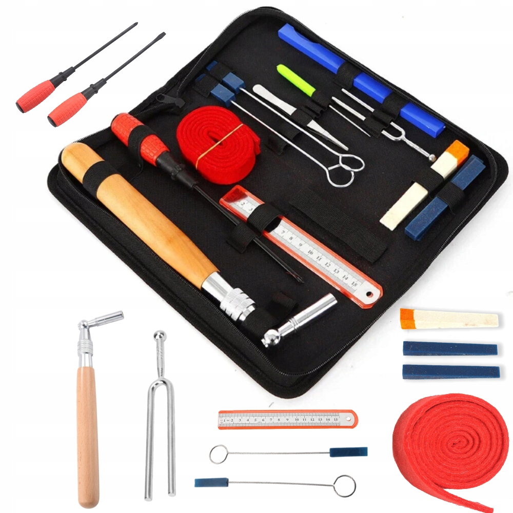 Zestaw Pro do strojenia pianina klucz kamerton Nowy