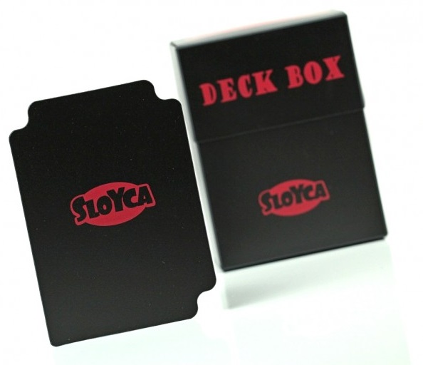 SLOYCA DECK BOX PUDEŁKO NA KARTY DO GRY CZARNE Nazwa Deck Box