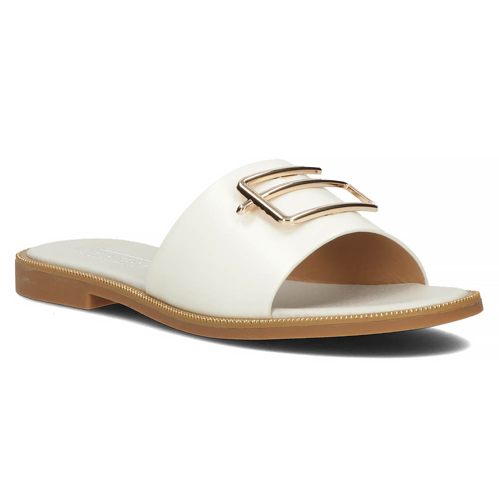 

Klapki Filippo DK3701/22 Wh białe r.39