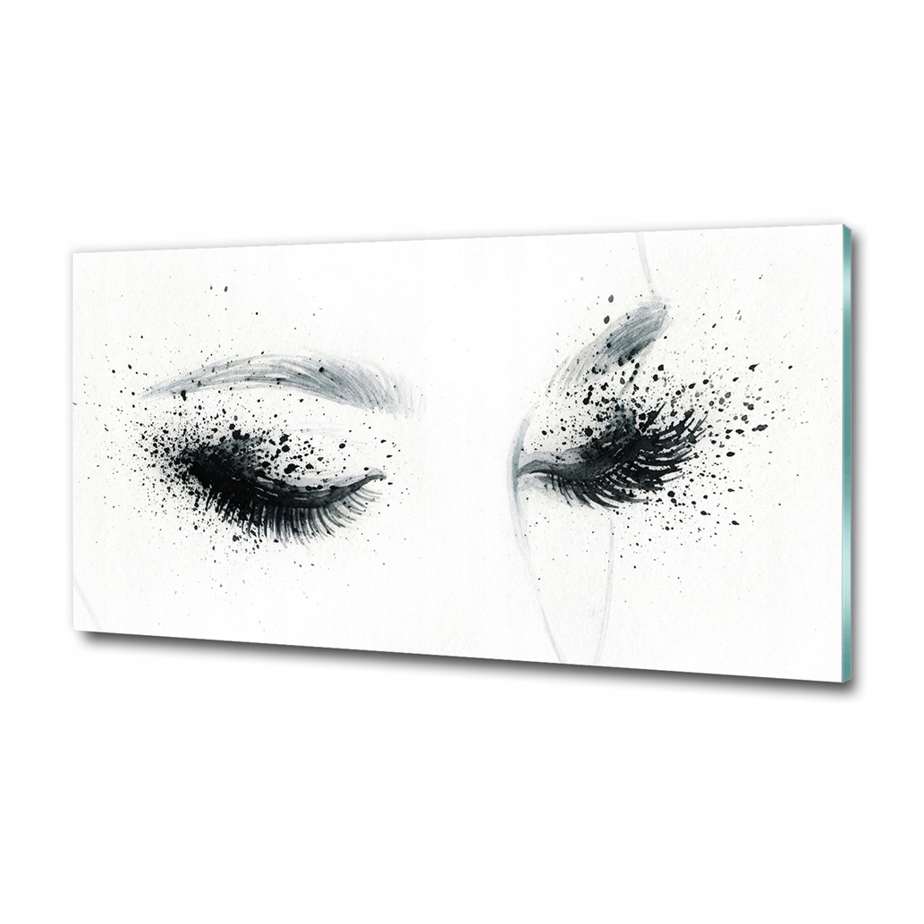 Fotoobraz na stenu tvrdené sklo Makeup 100x50