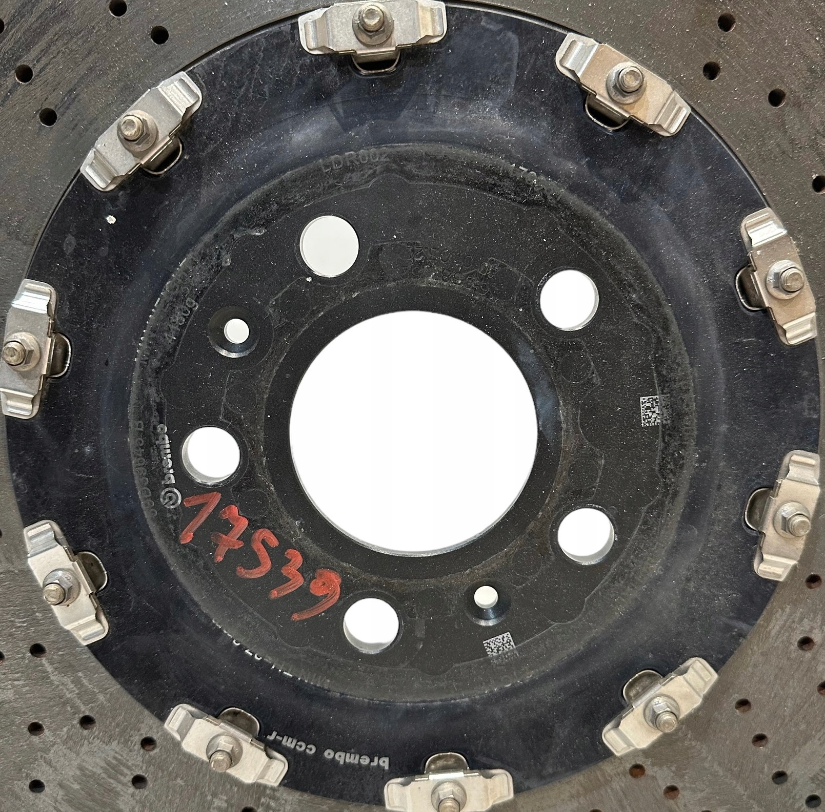 LAMBORGHINI HURACAN STO rear disc brake disc 4T3615601A