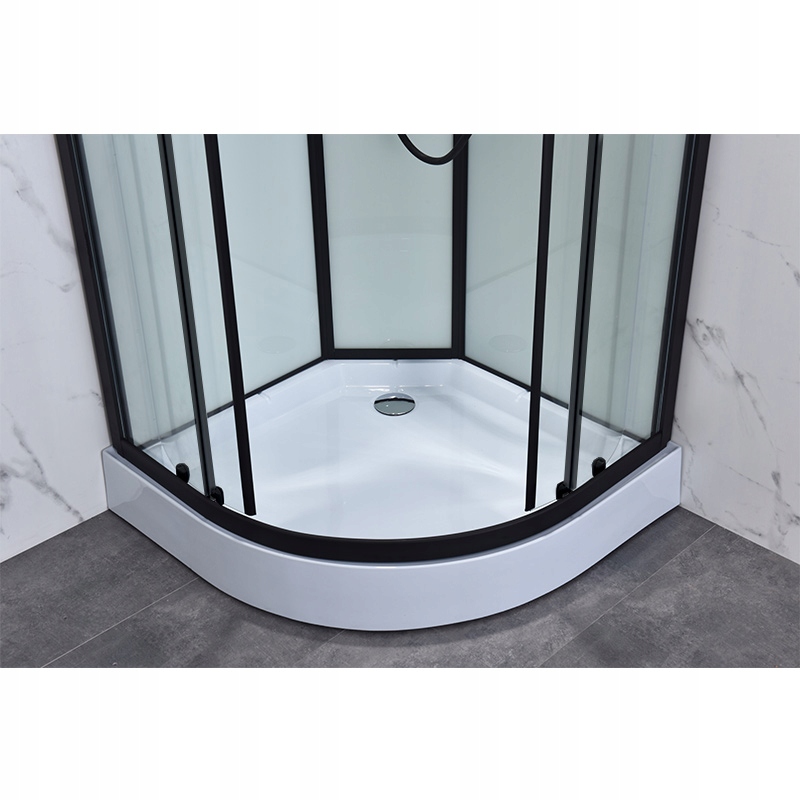 KABINA PRYSZNICOWA Z HYDROMASAŻEM WSH311A 80x80 CM Głębokość 80 cm