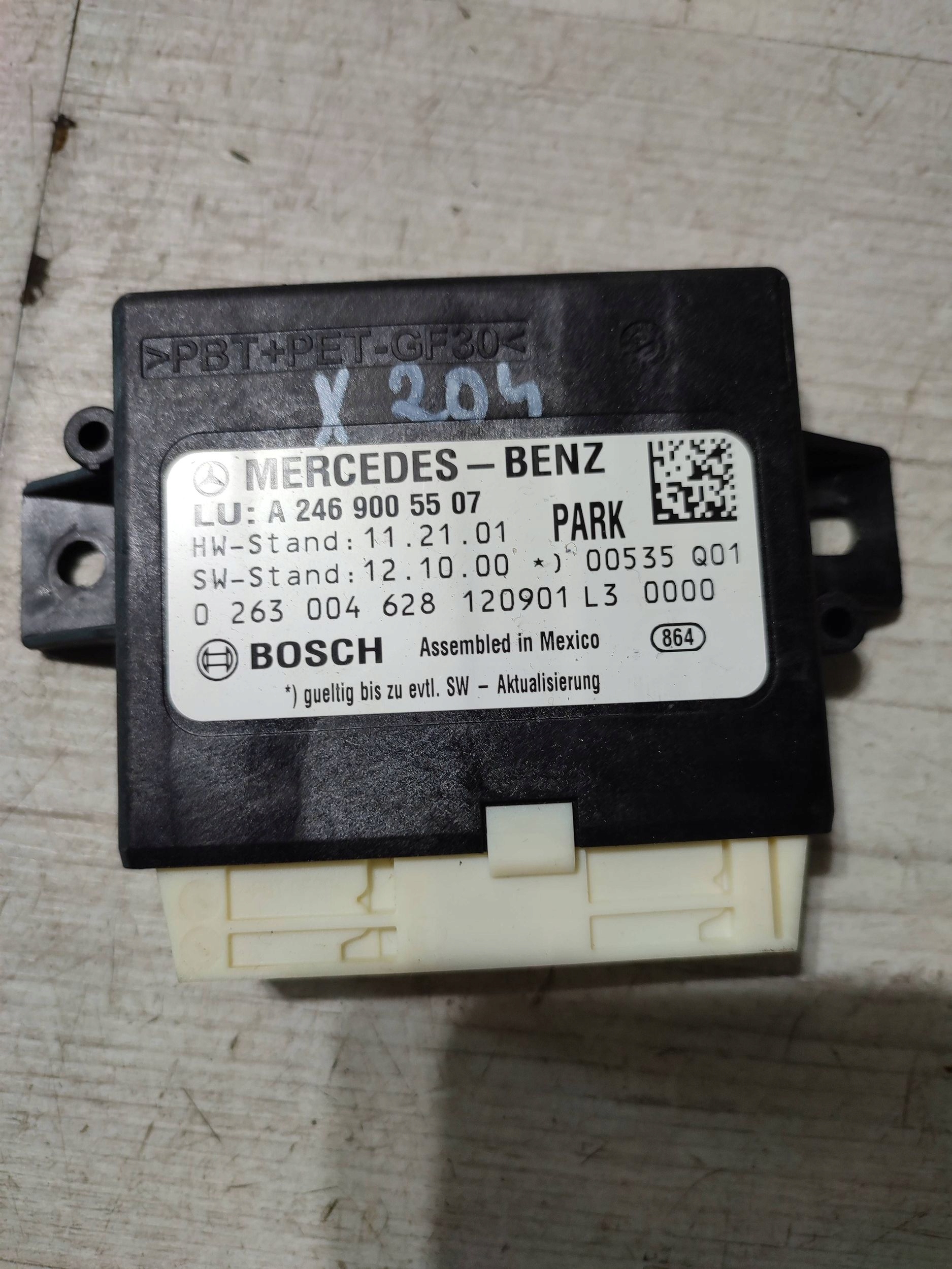 Mercedes-Benz GLK (X204) 2013 Centralina / modulo parcheggio PDC