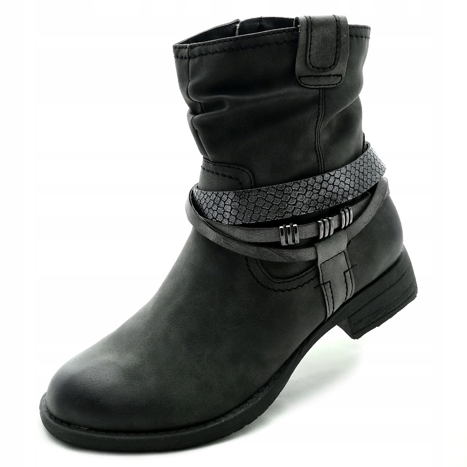 Kotníkové Boty kozačky JanaSoft Line Větší Tuhost 25461