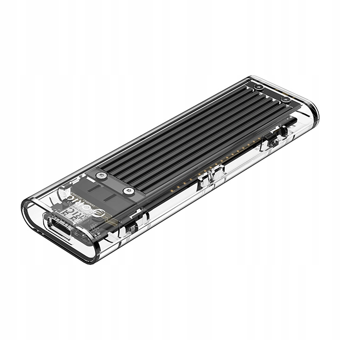 Kapsa na disk TCM2-C3 M.2 Nvme na Usb-c 10 Gb/s černá