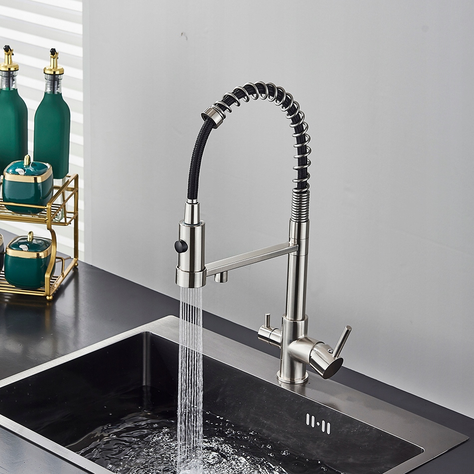 Bateria Kuchenna Trójdrożna do Filtra Inox - Linka Stal IX Kod producenta BKT-3726