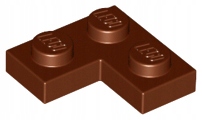 

Lego 2420 Płytka Narożna 2x2 brązowa reddish 10szt