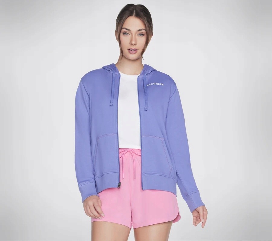 Dámská Mikina Skechers Summer Rose Diamond Purple JA62 Praq