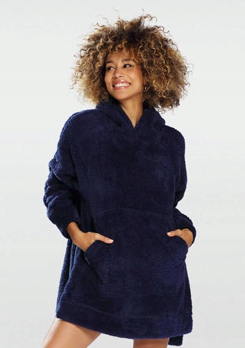 Ariela Mikina Péřová Dkaren námořnická modrá