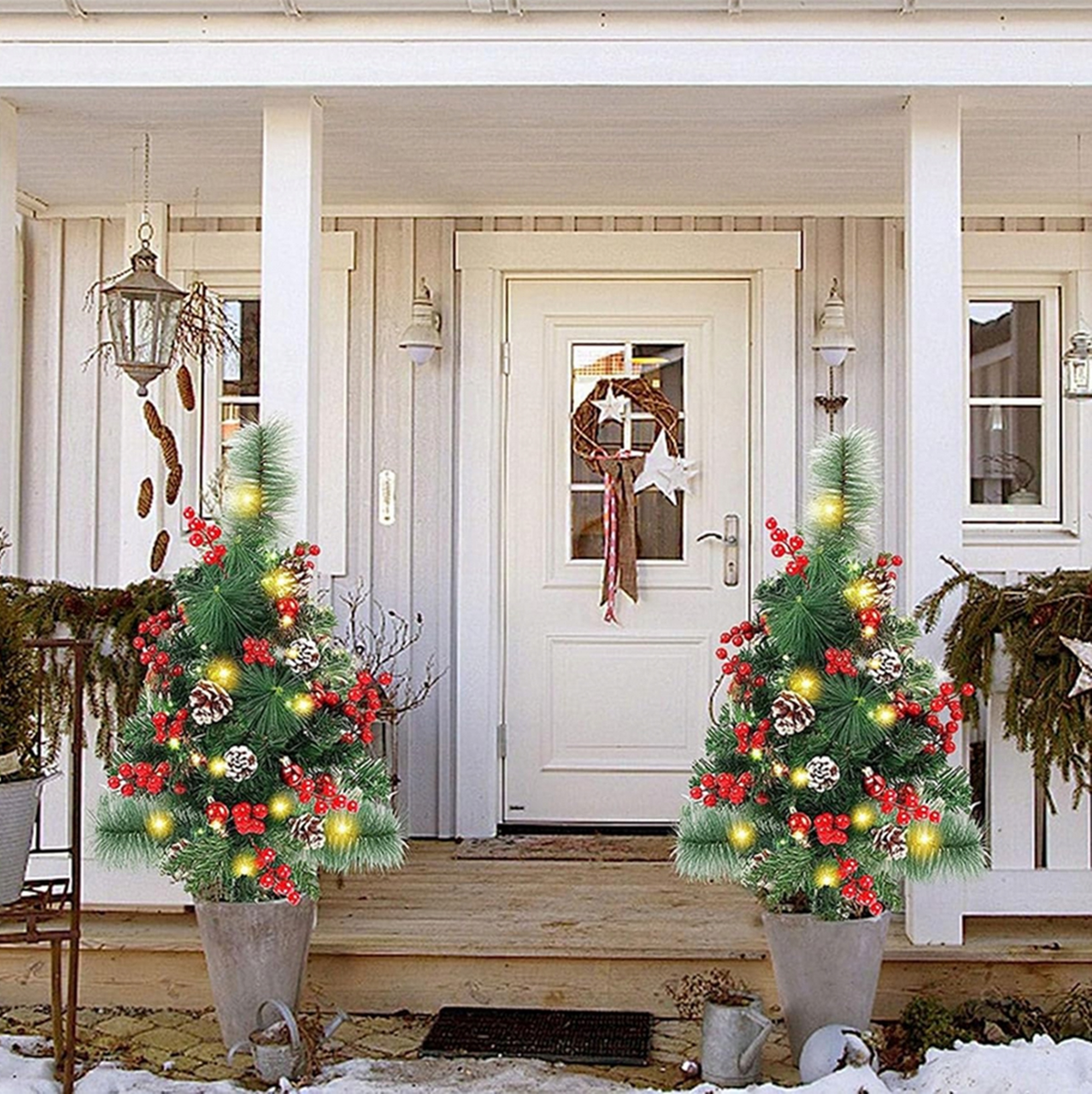 LAMPKI CHOINKOWE SOLARNE OGRODOWE GIRLANDA 100 LED NA ZEWNĄTRZ I WEWNĄTRZ Stan opakowania oryginalne