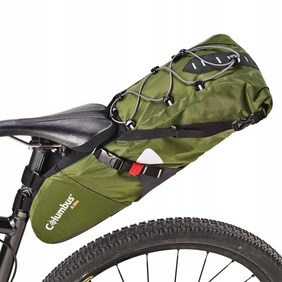 Cestovná Cyklistická Taška Kufor Columbus Dry Saddle Bag 11L Zelená