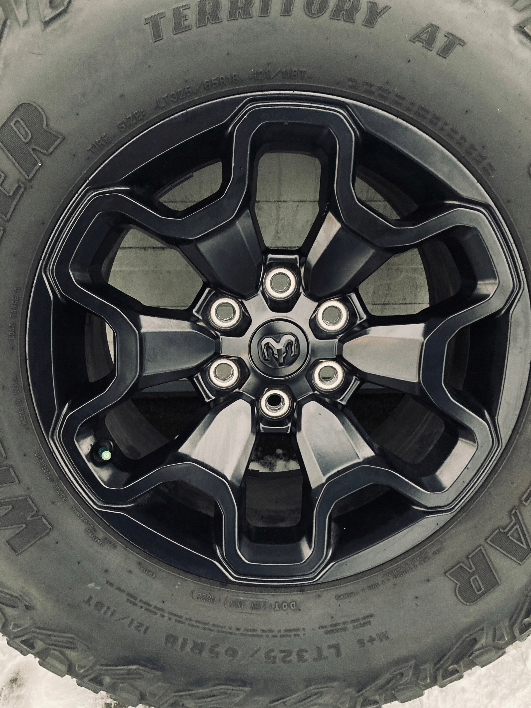 Ram 1500 TRX wheels disc discs aluminium disc komplet 18" 2021-24
