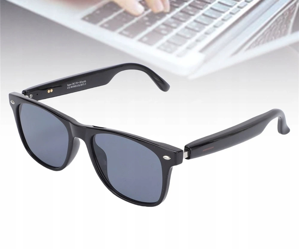 Inteligentní Bluetooth audio brýle, dotykové ovládání, pro hovory a hudbu