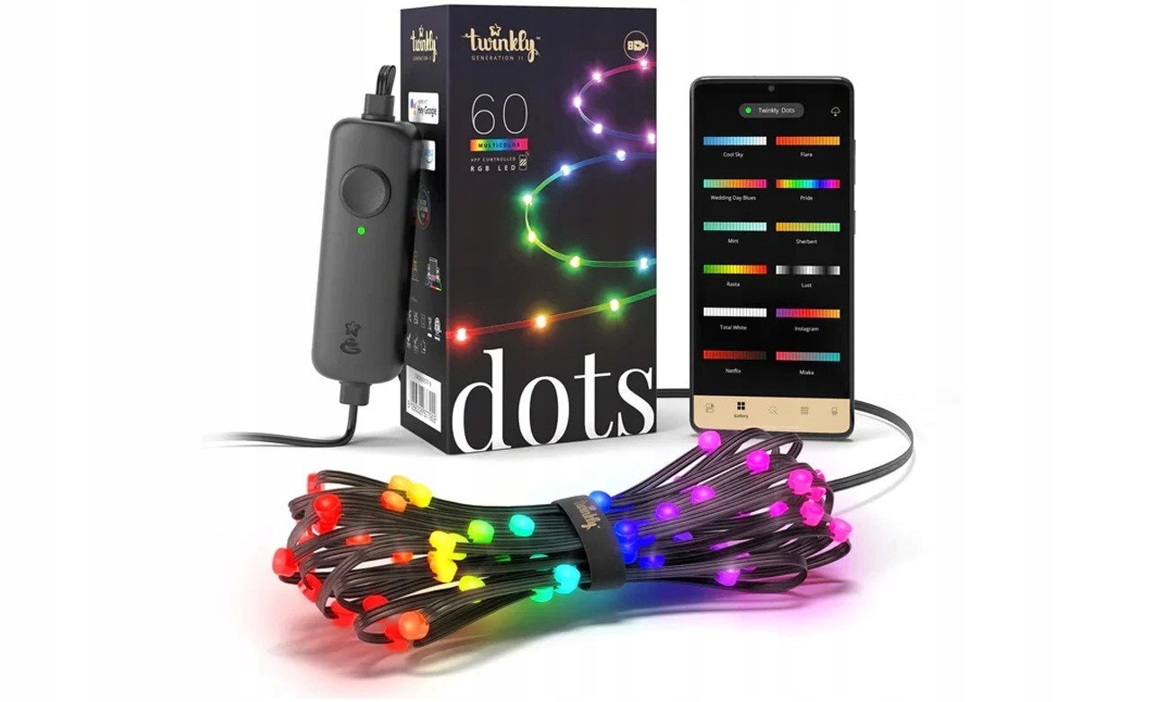 Taśma LED TWINKLY Dots TWD060STP-B 3m Marka Twinkly