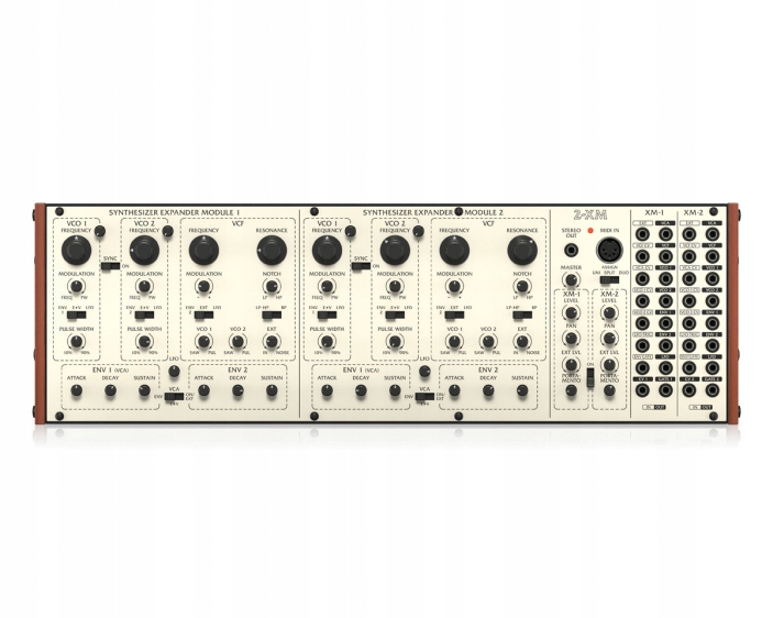 Behringer 2-XM – Klasický polyfonní analogový syntezátor