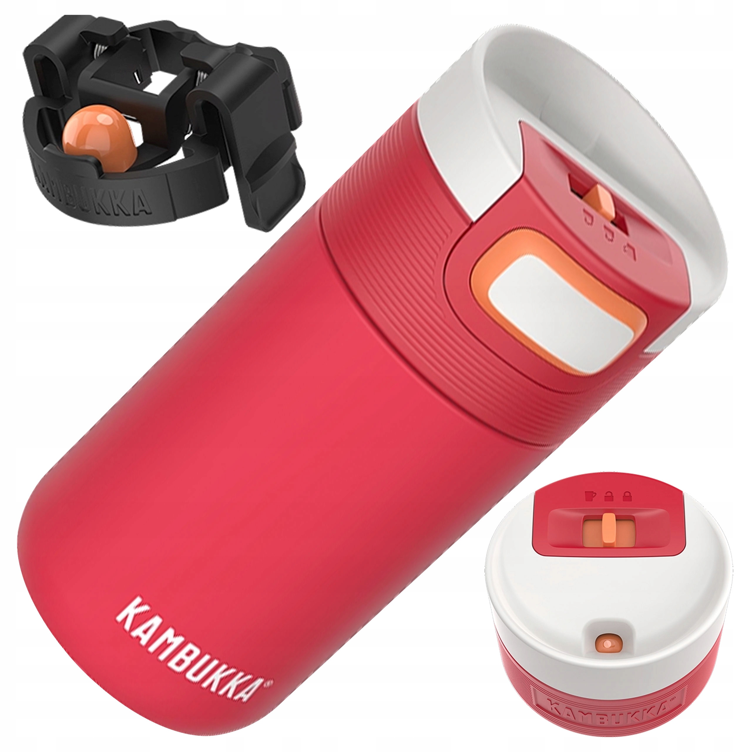 Mały Kubek Termiczny Kambukka Etna Coral Podróżny Na Kawę Herbatę 300 ml